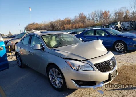 2014 Buick Regal Turbo/E-Assist Premium I z USA, uszkodzony, nr VIN 2G4GN5EXXE9293269